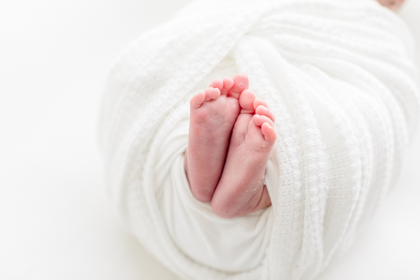 Close up of baby's toes. Photo by Austin Newborn Photographer, Sana Ahmed Photography